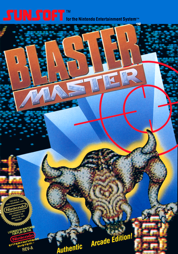 Blaster Master (USA) box art